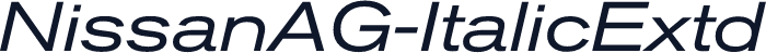 NissanAG-ItalicExtd
