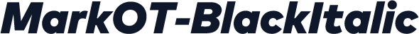 MarkOT-BlackItalic