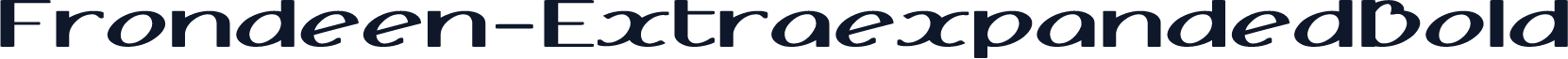 Frondeen-ExtraexpandedBold