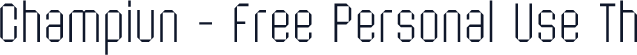 Champiun - Free Personal Use Th