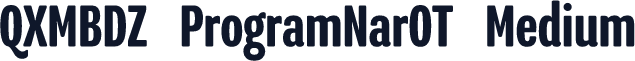 QXMBDZ+ProgramNarOT-Medium