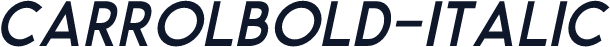 CarrolBold-Italic