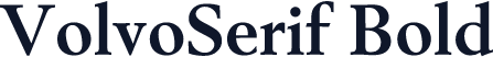 VolvoSerif Bold