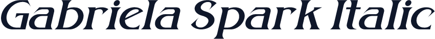 Gabriela Spark Italic