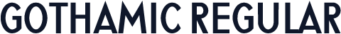 Gothamic Regular