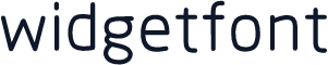 widgetfont 常规