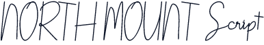 NORTH MOUNT Script