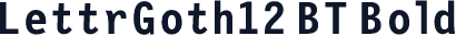 LettrGoth12 BT Bold