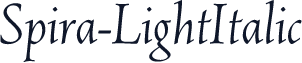 Spira-LightItalic