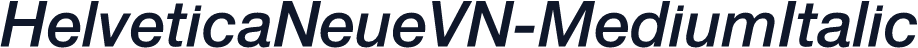 HelveticaNeueVN-MediumItalic