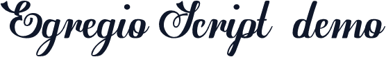 Egregio Script_demo