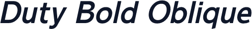 Duty Bold Oblique