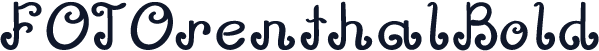 FOTOrenthalBold