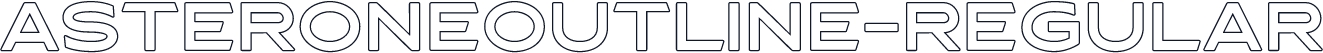 AsteroneOutline-Regular
