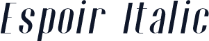 Espoir Italic