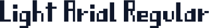 Light Arial Regular