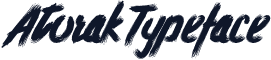 Atorak Typeface