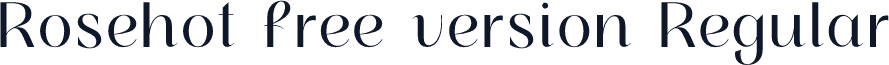 Rosehot free version Regular
