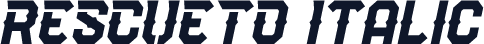 RESCUETO Italic