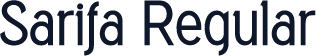 Sarifa Regular