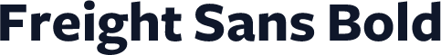 Freight Sans Bold