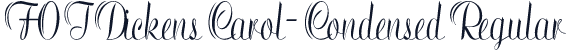 FOTDickensCarol-CondensedRegular