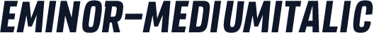 EMINOR-MediumItalic