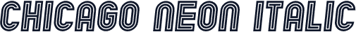 Chicago Neon Italic