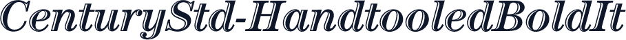 CenturyStd-HandtooledBoldIt