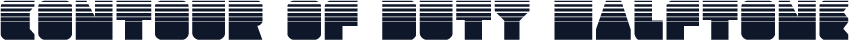 Contour of Duty Halftone
