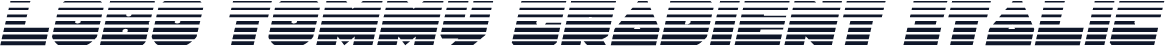Lobo Tommy Gradient Italic