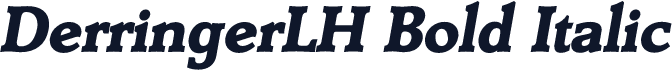 DerringerLH Bold Italic