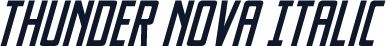 Thunder Nova Italic