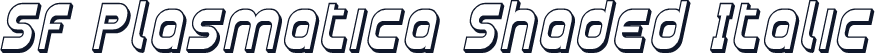 SF Plasmatica Shaded Italic