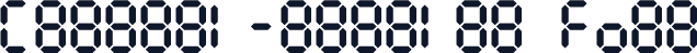 Crystal-Display Font