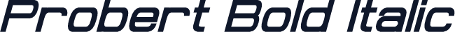 Probert Bold Italic