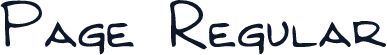 Page Regular