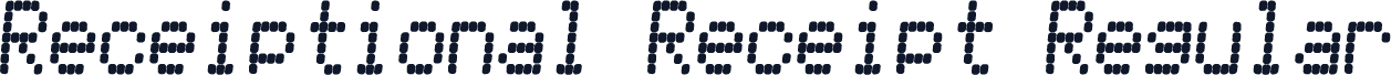 Receiptional Receipt Regular