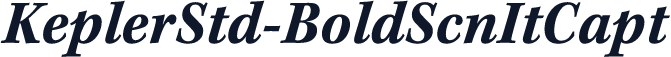 KeplerStd-BoldScnItCapt
