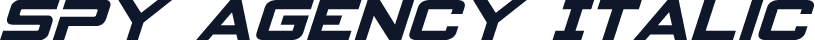Spy Agency Italic