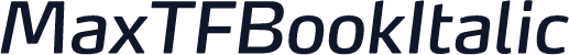MaxTFBookItalic
