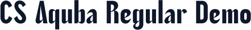 CS Aquba Regular Demo