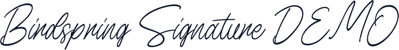 Birdspring Signature DEMO