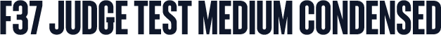F37 Judge Test Medium Condensed