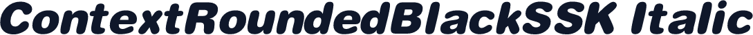 ContextRoundedBlackSSK Italic