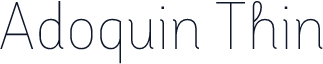 Adoquin Thin