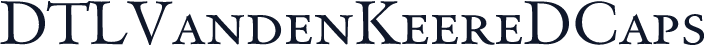 DTLVandenKeereDCaps