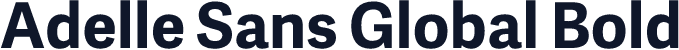 Adelle Sans Global Bold