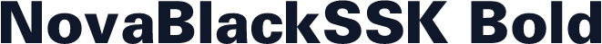 NovaBlackSSK Bold
