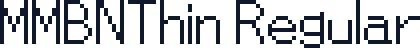 MMBNThin Regular